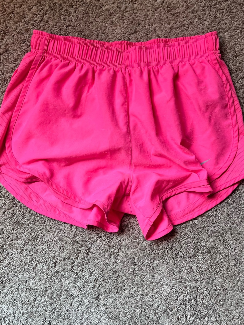 Nike Hot Pink Dri-FIT Athletic Shorts